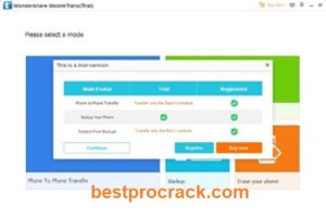 Wondershare MobileTrans Crack + Key Free Download