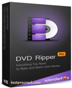 WonderFox DVD Ripper Pro Crack + Key Latest Version 2022
