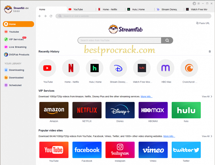 StreamFab Crack + Key Full Download 2022