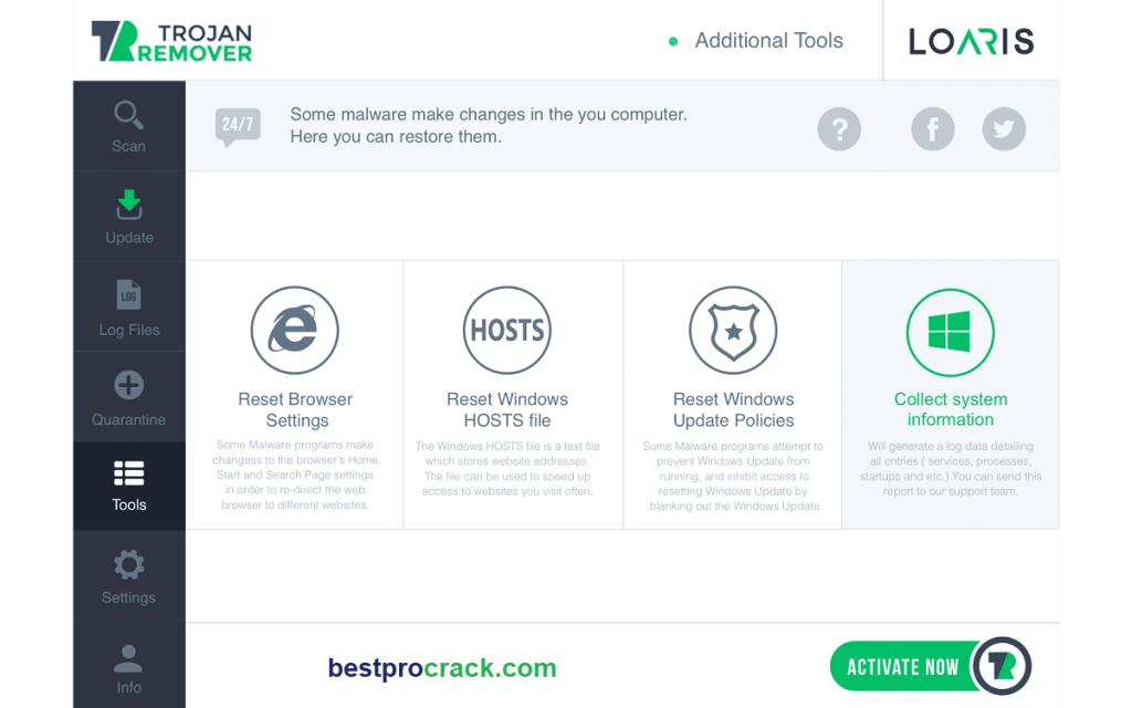 Loaris Trojan Remover Crack + Full Keygen Download