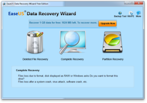 EaseUS Data Recovery Free Crack Full Version Download