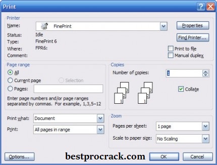 free FinePrint 11.41 for iphone download