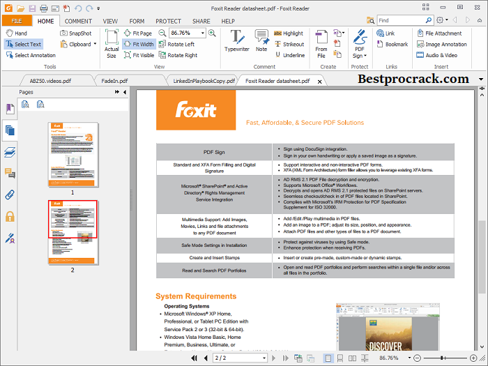 Foxit PDF Editor Crack + Activation Key Download Free 